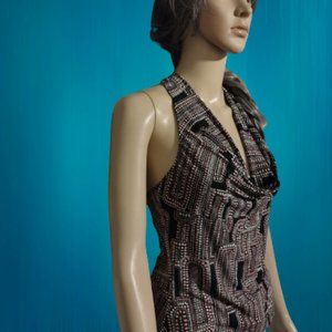 Rampage tie back halter top